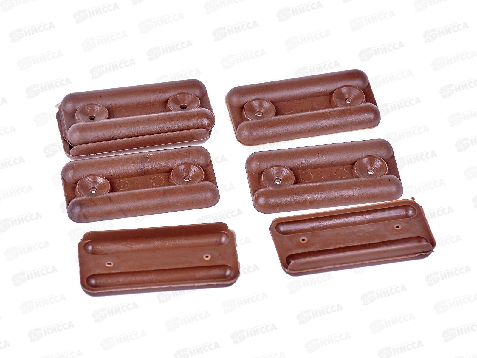 Подпятник пластиковый (светло коричневый 8шт)