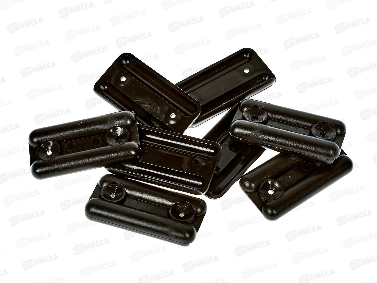 Подпятник пластиковый (темно коричневый 8шт)