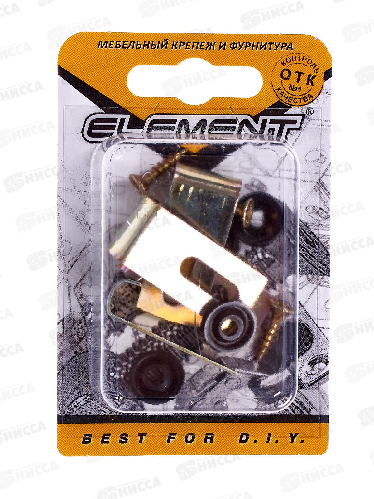 Крепление для зеркала (набор) (желтый цинк 1шт)