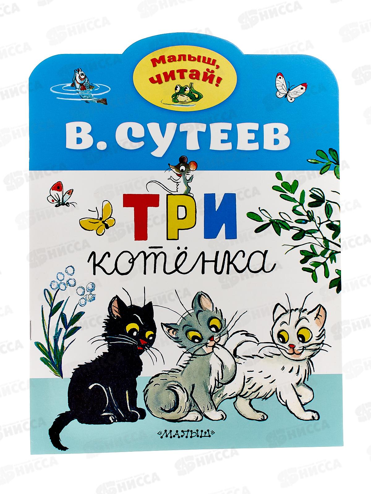 Книга АСТ Три котенка, Сутеев В.Г., 9201-3  *50
