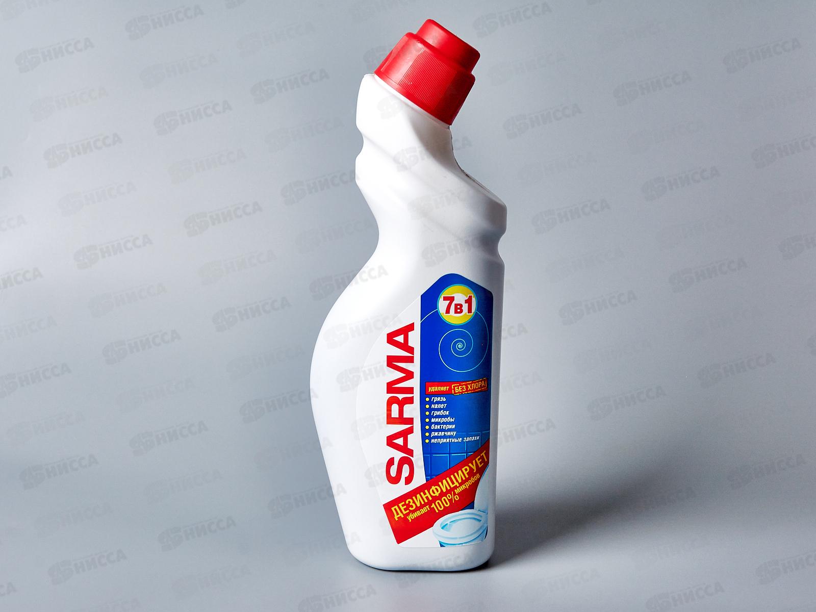 Сарма средство для сантехники гель 750г *18