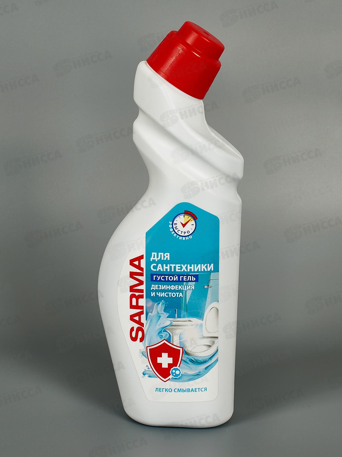 Сарма средство для сантехники гель 750г *18