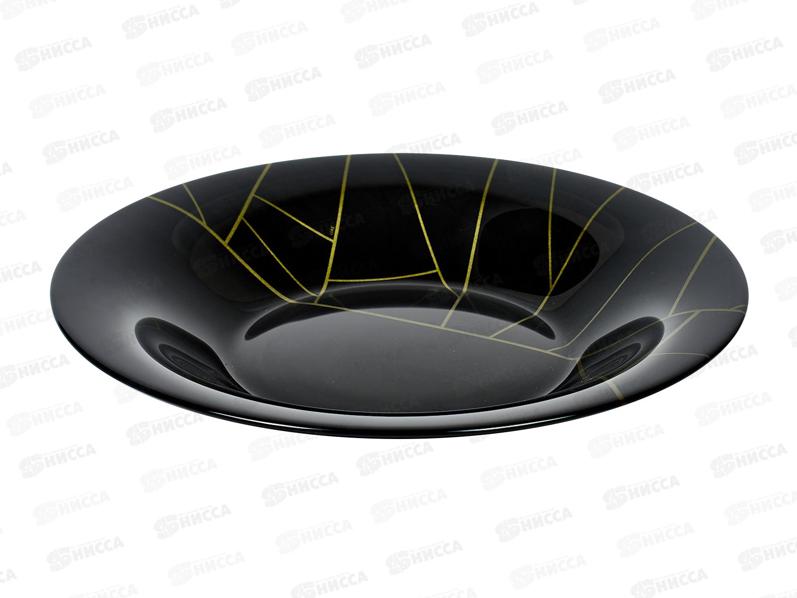 Тарелка суповая Delnice Gold 21,5см Q8797