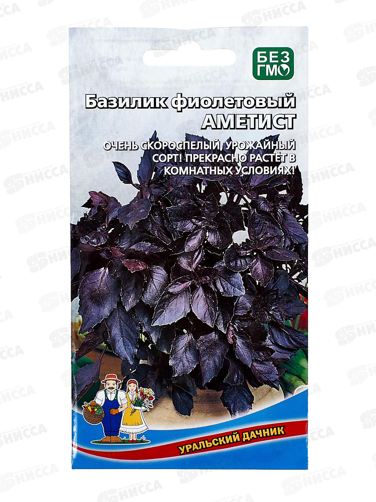 Базилик Аметист-фиолетовый Евро  *10 УрД +