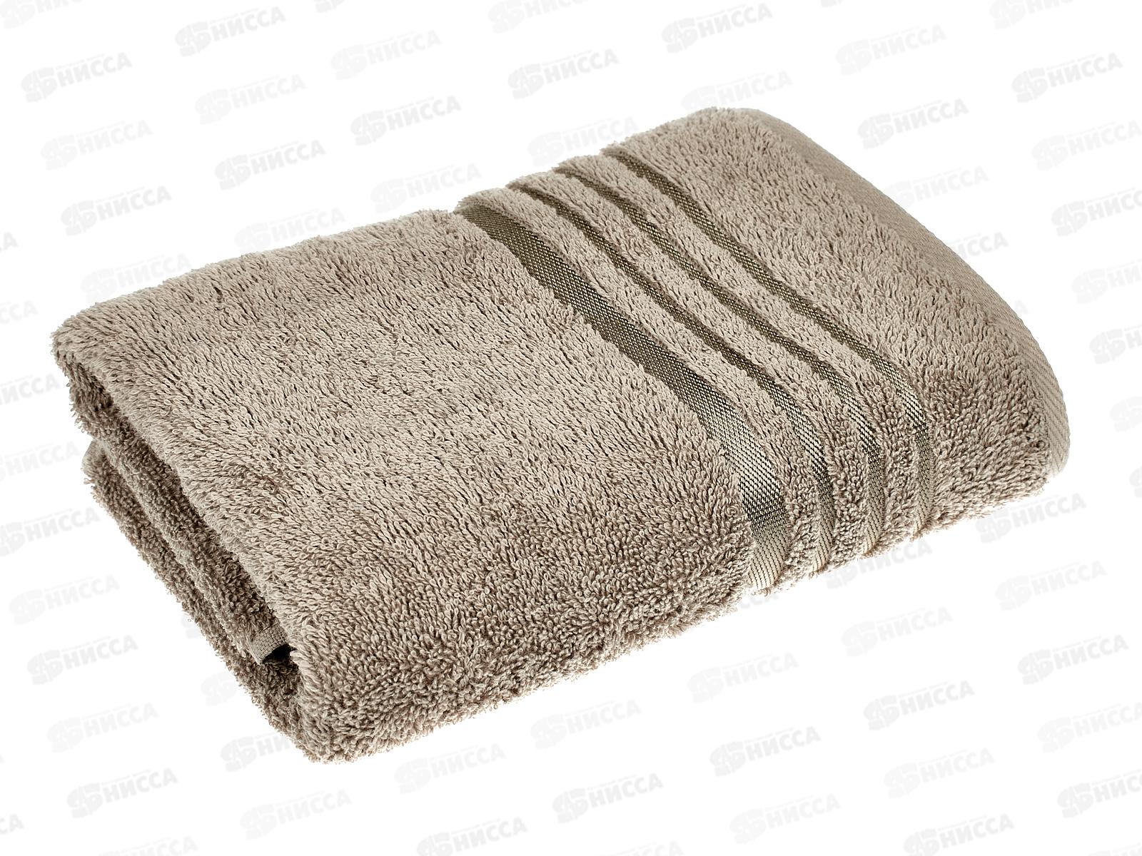 Полотенце махровое 50*90 ПЦ-2601-4857 14-1305 бежевый