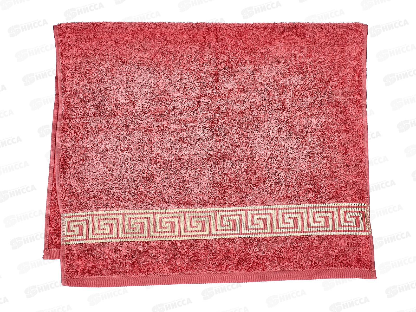 Полотенце махровое 50*80 Афина 07-145 роза