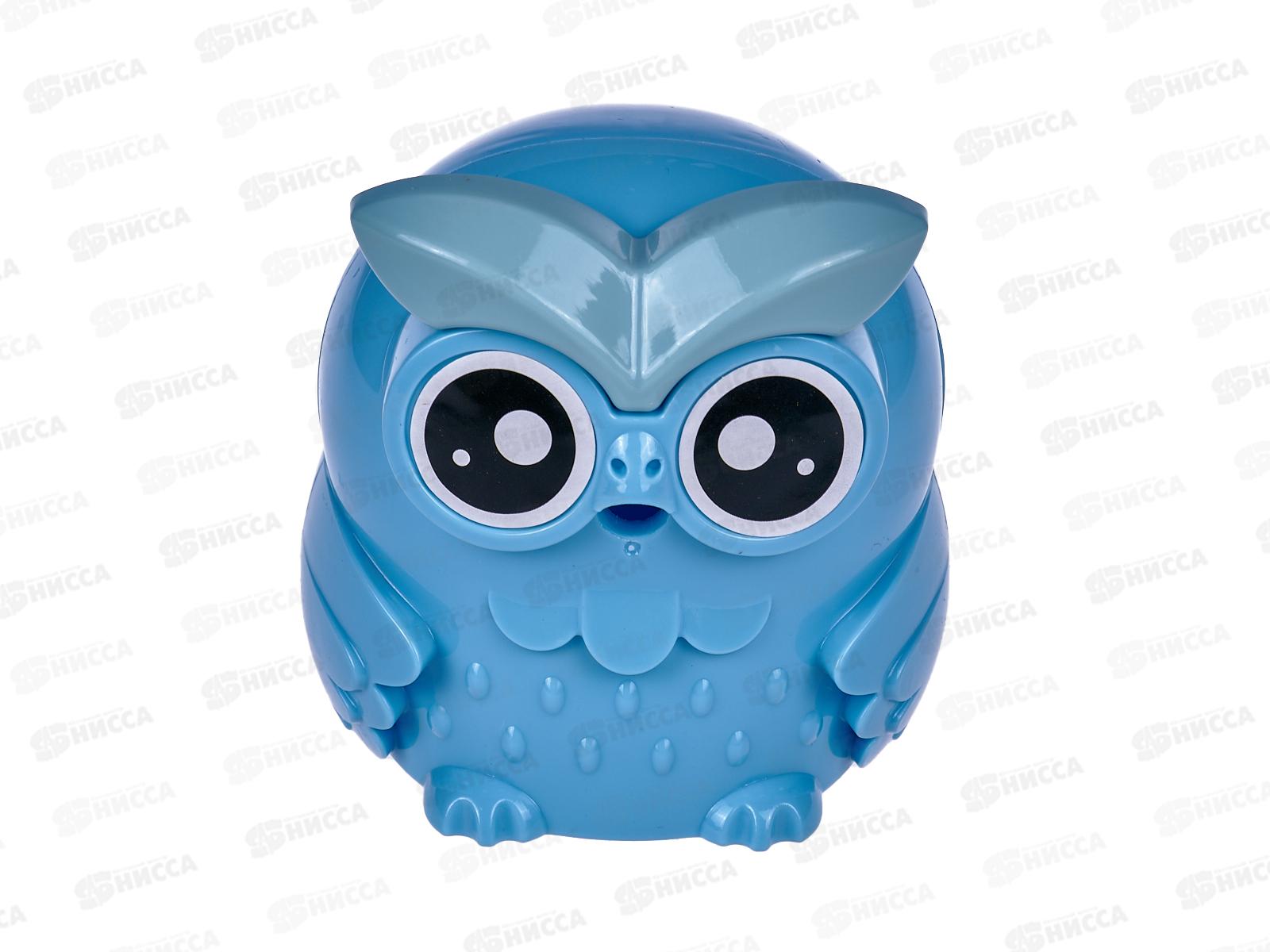 Точилка Profit механическая 1 отв. Совята, ТК-3555 с контейнером  *96