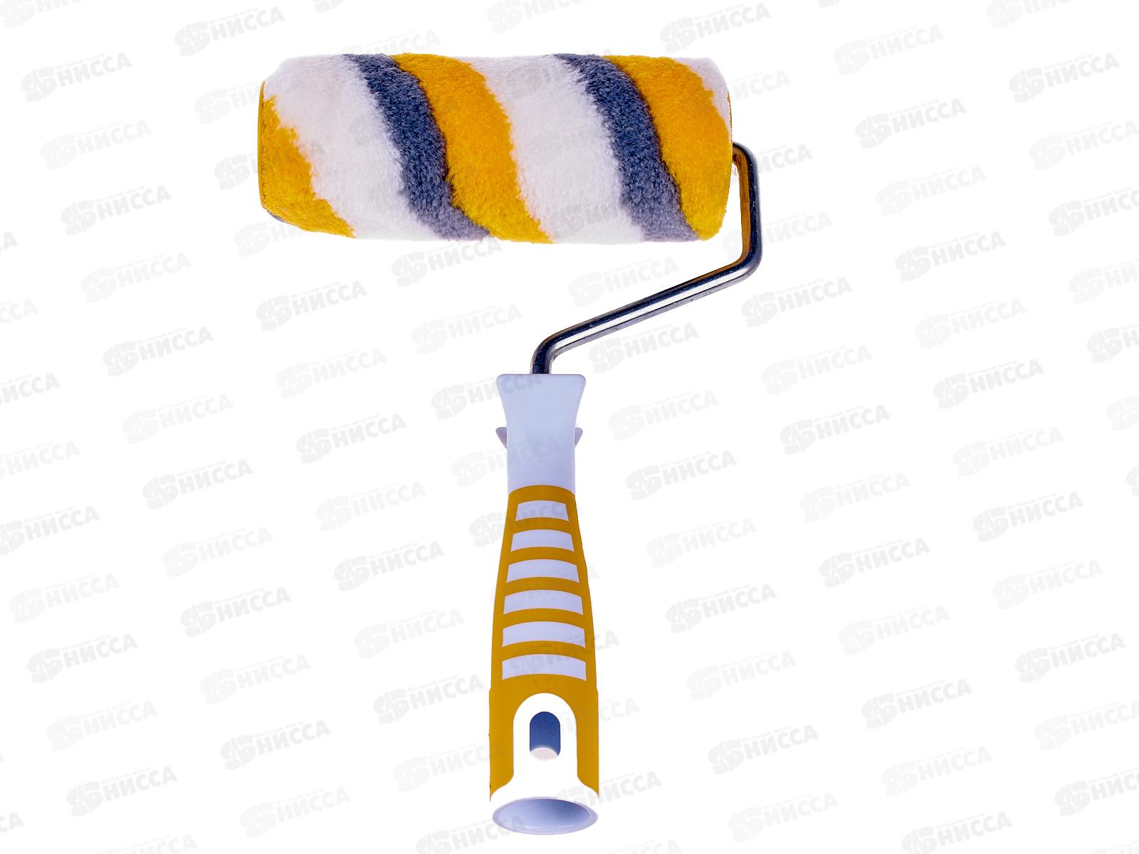 Валик 180мм, D8мм, ПРОФИ Полиакрил Тигр,2х ручка *30  212