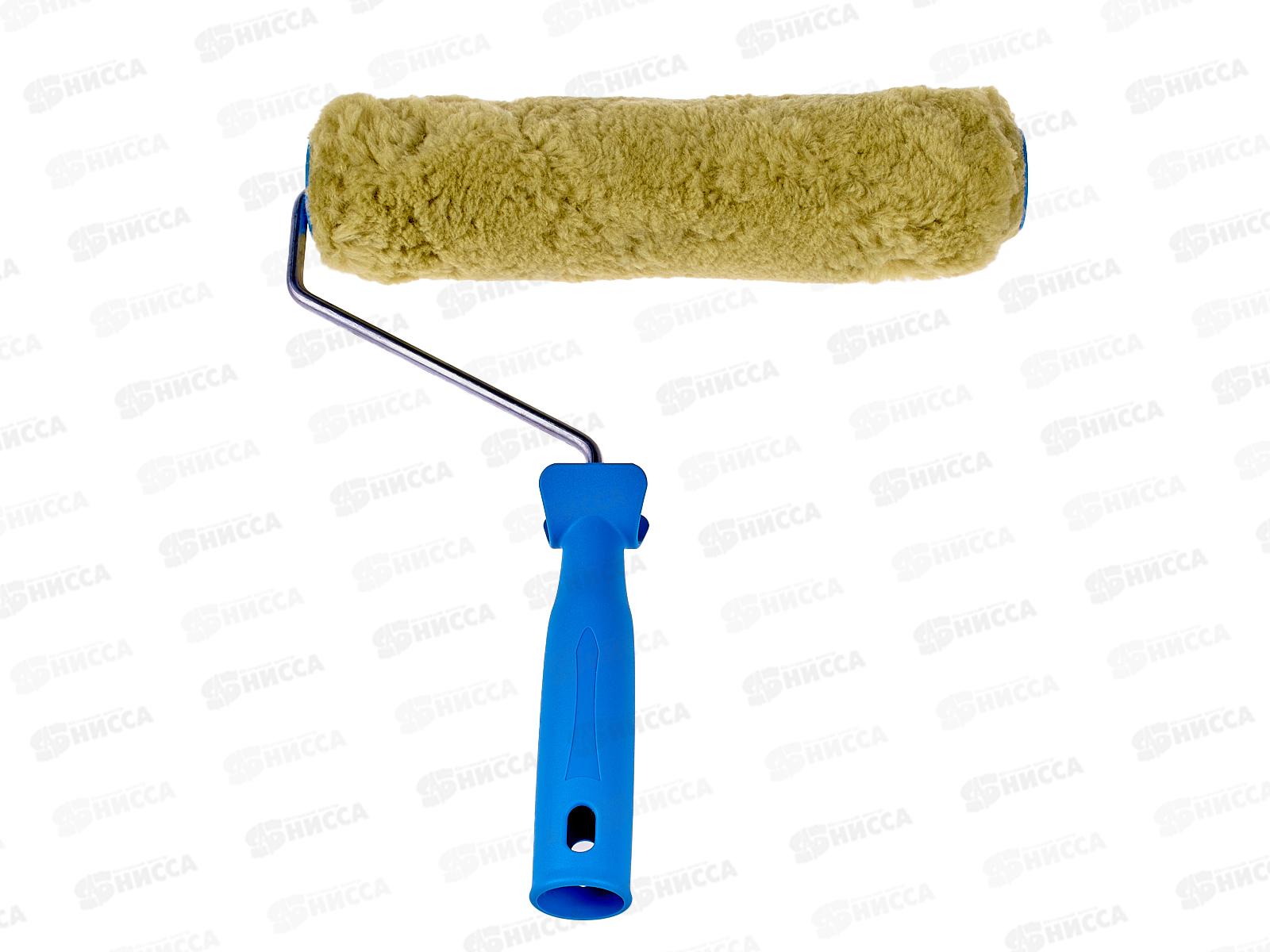 Валик 240мм, D6мм, ЕВРО Жёлтый ворс, полиэстер *30