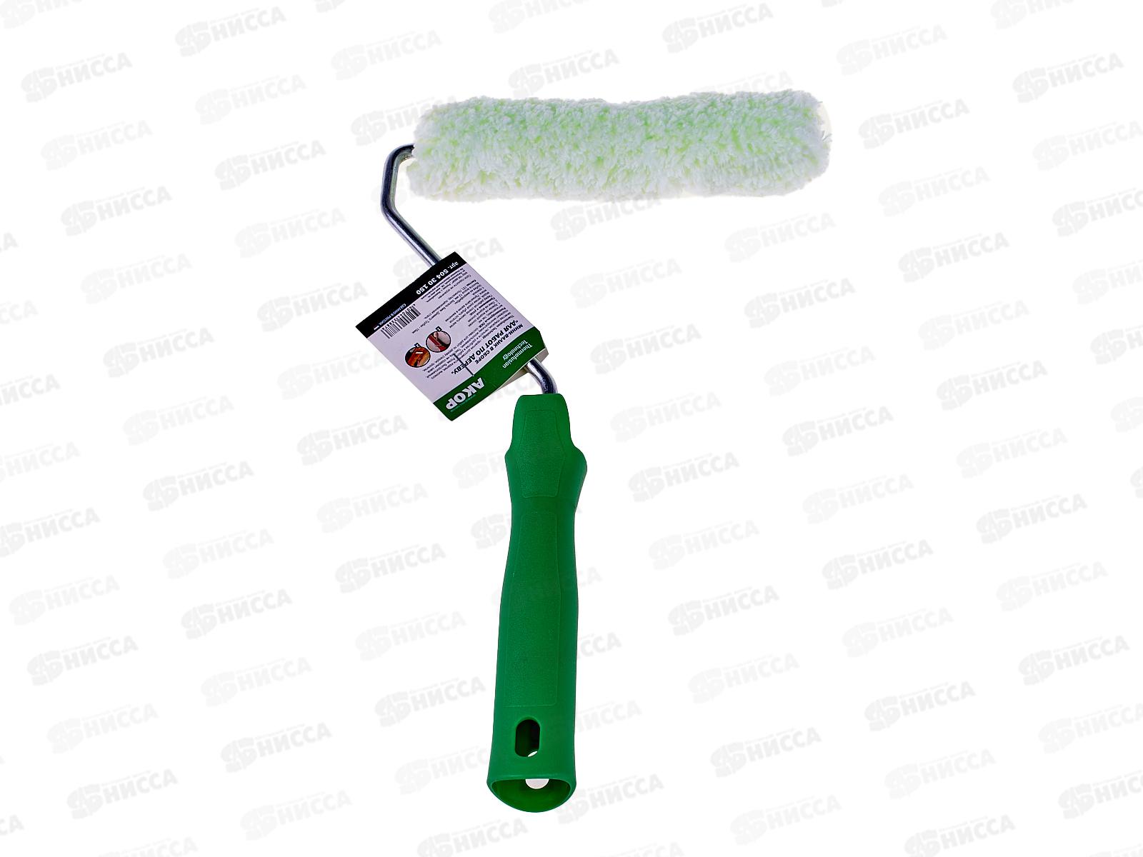 Мини-валик в сборе для работ по ДЕРЕВУ 150мм,L ручки 30см*45