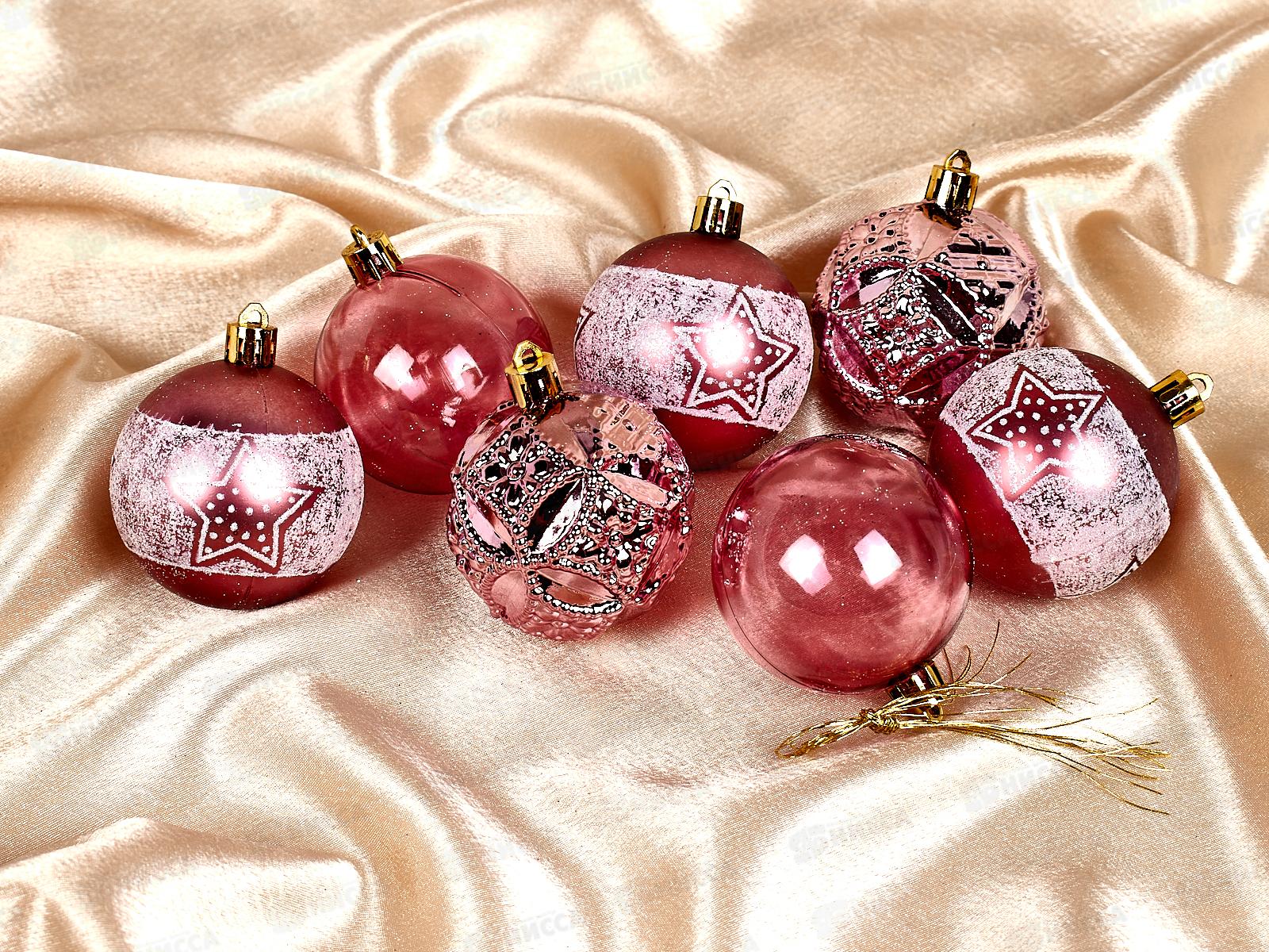 Набор шаров 7шт, 6см Габриэль 6490346