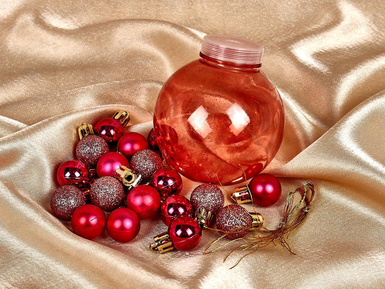 Набор шаров 18шт, 2см Небылица розовый 6536787