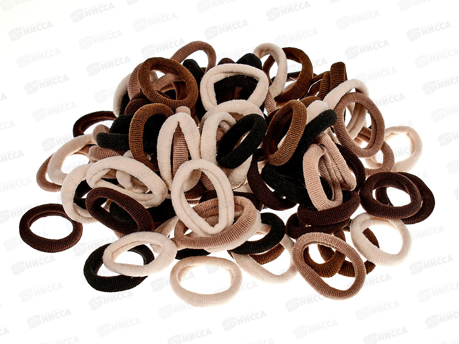 Резинка для волос 25мм цветная  №6042 (упаковка 100шт)