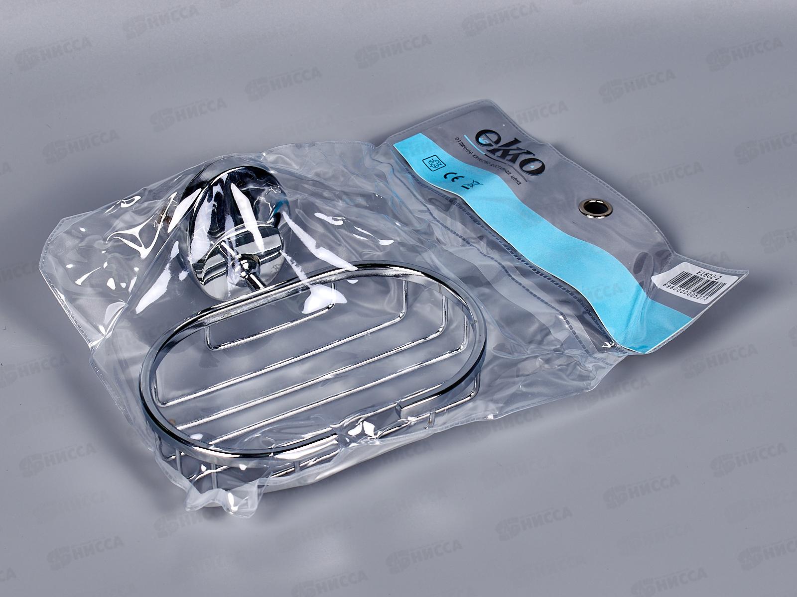 Держатель + мыльница металлическая, E1602-2