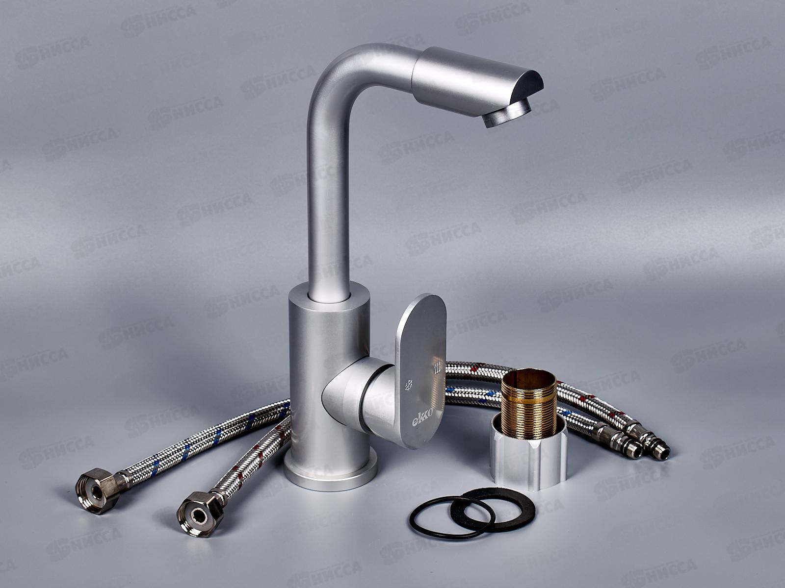 Смеситель для кухни, серый, E4365