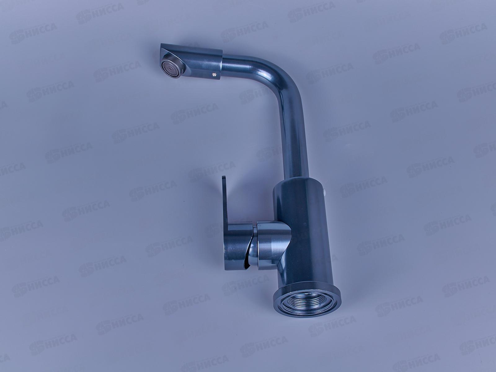 Смеситель для кухни, темно-серый, E4366