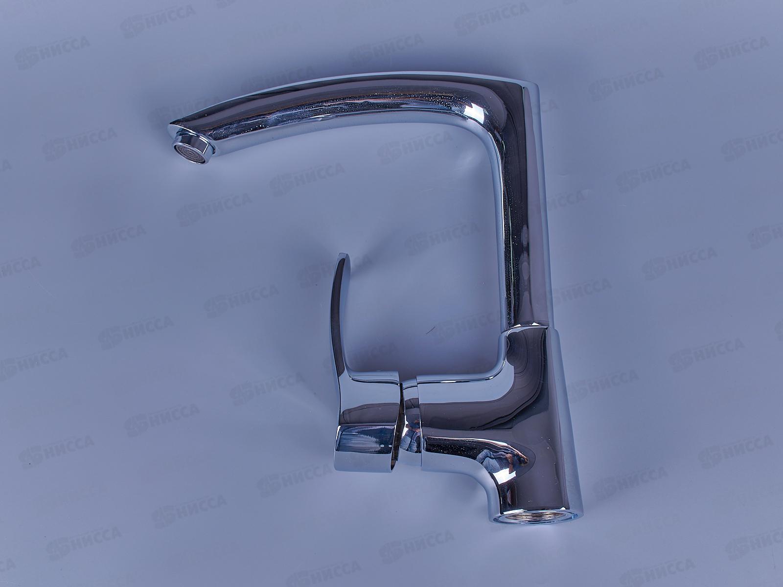 Смеситель для кухни с гайкой, хром, MN4070