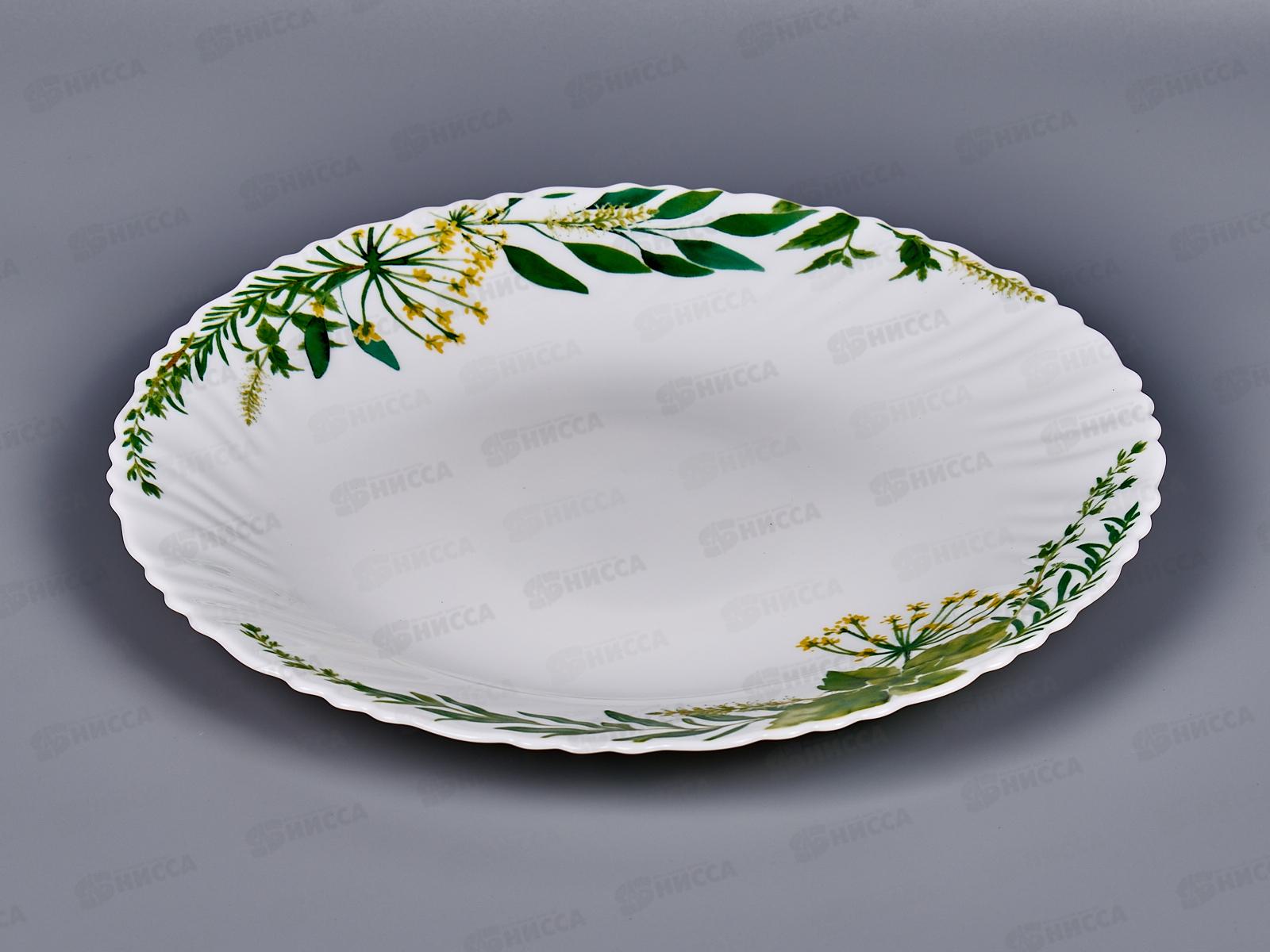 Тарелка обеденная Свежесть 24см OLHP-95/K2140