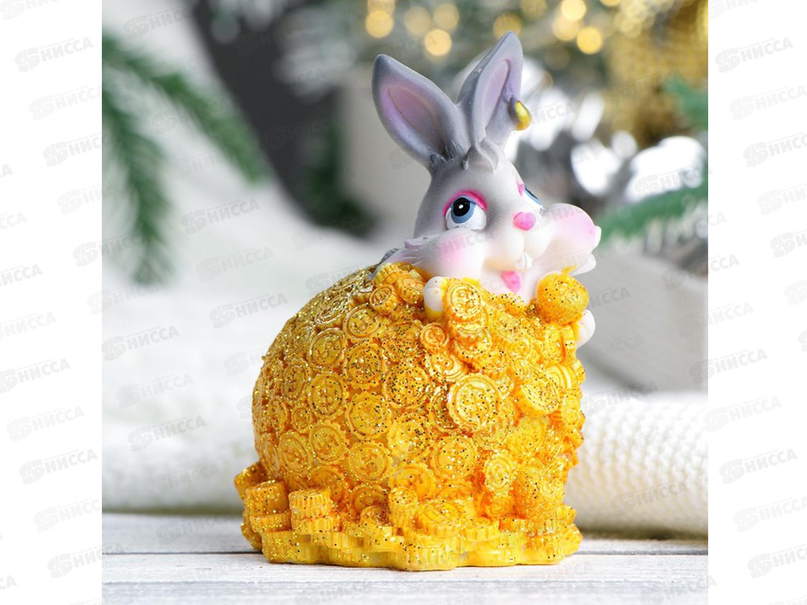 Копилка  &quotЗаяц гора денег&quot 10*8*12см микс 7805787/159516