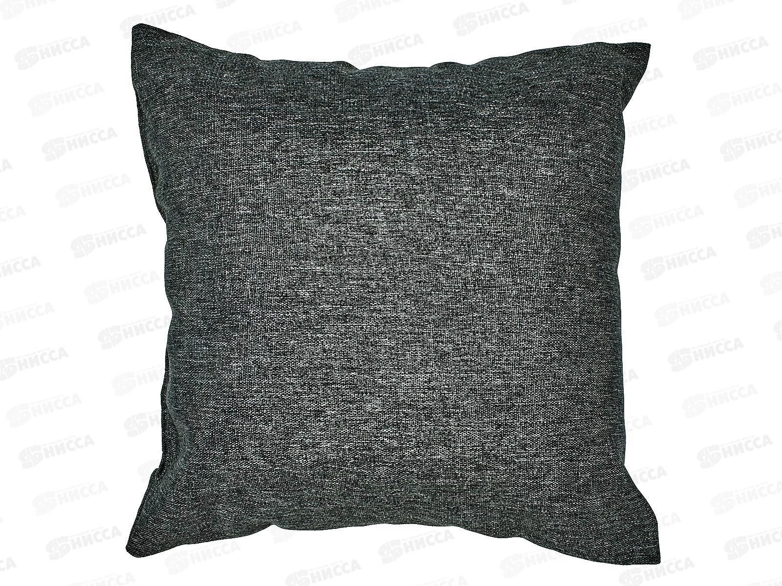 Подушка 40*40 HS ПЭСТ/рогожка графит 74