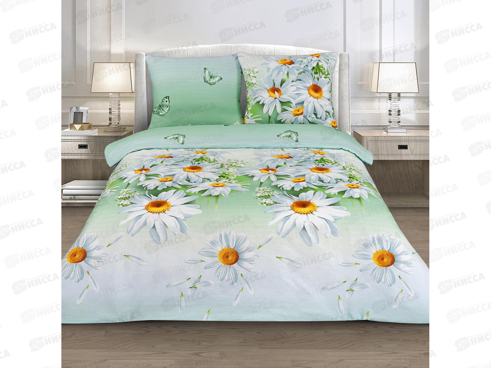 Комплект постельного белья 2спальный 215*175 бязь набивная плотность 125 Эмили