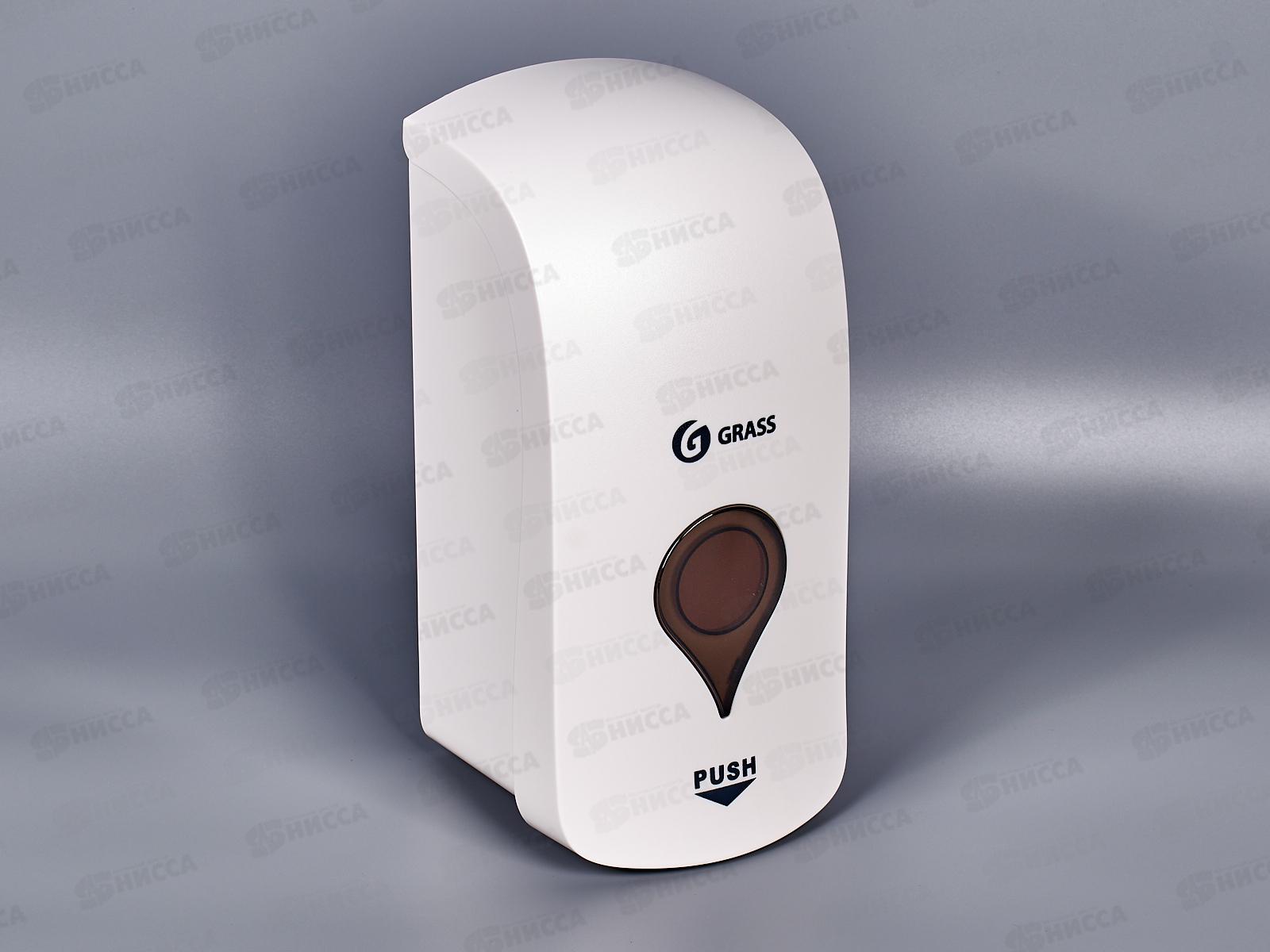 Пластиковый диспенсер ручной для мыла пенка белый, IT-0637