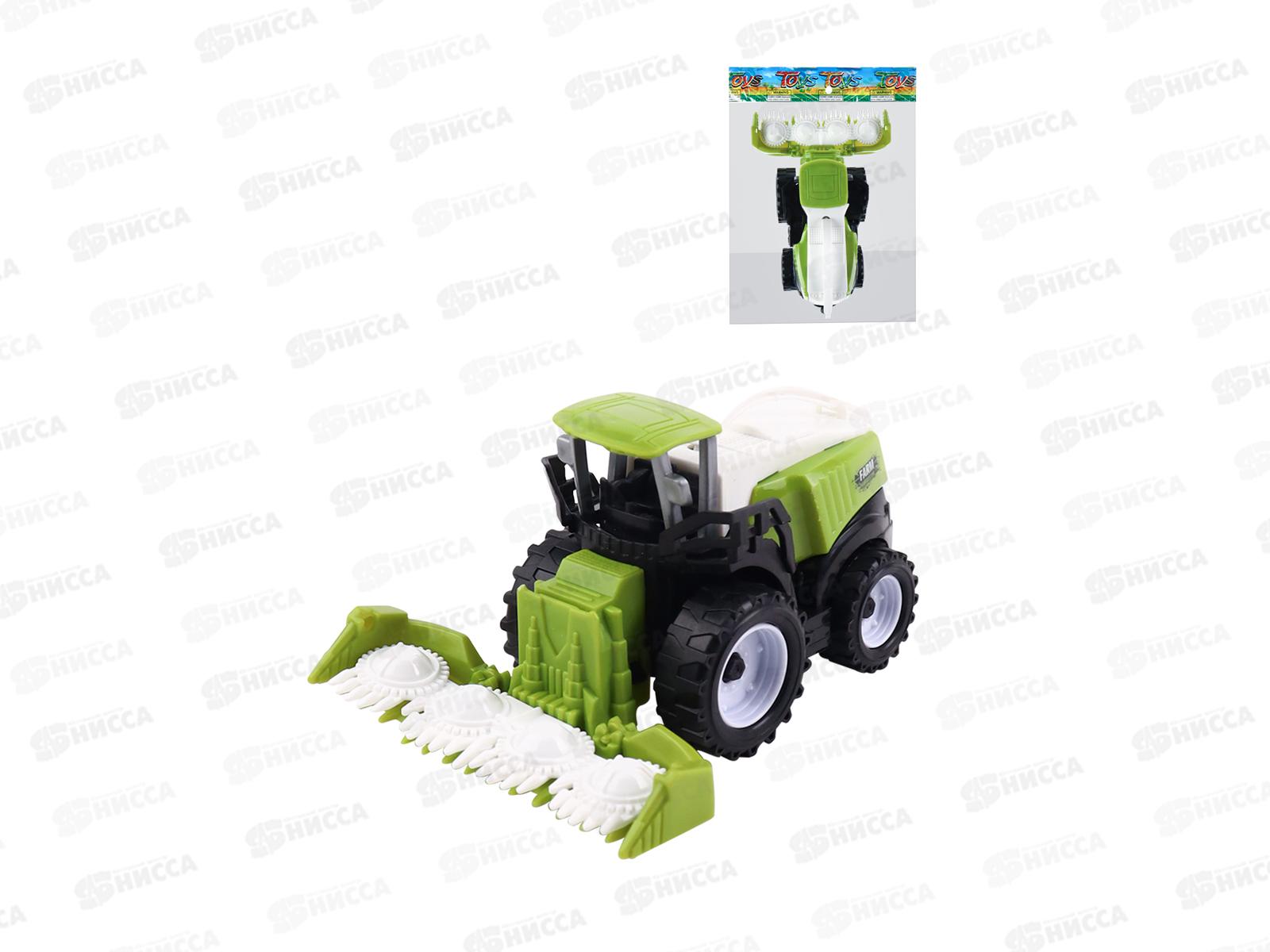 Трактор инерционная микс, 12х8,5х6,2см, 2057894