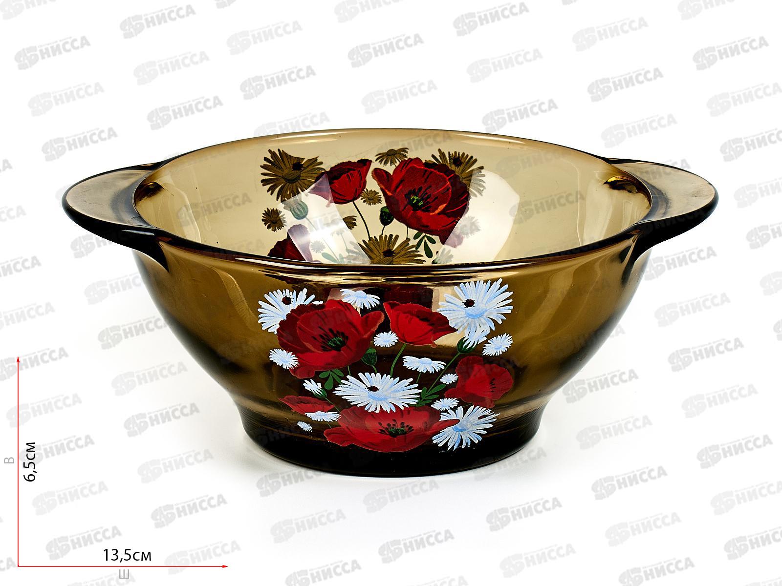 Бульонница с ушками 510мл &quotМаки&quot 50153 *12