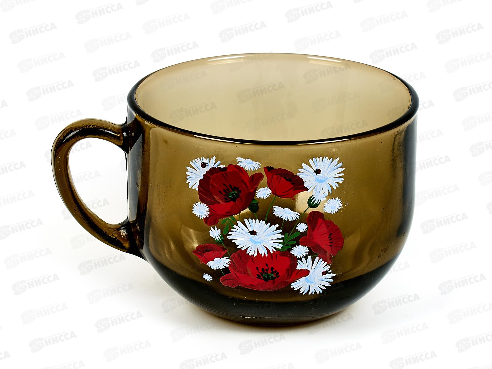 Бульонница с ручкой 670мл &quotМаки&quot 50154 *12