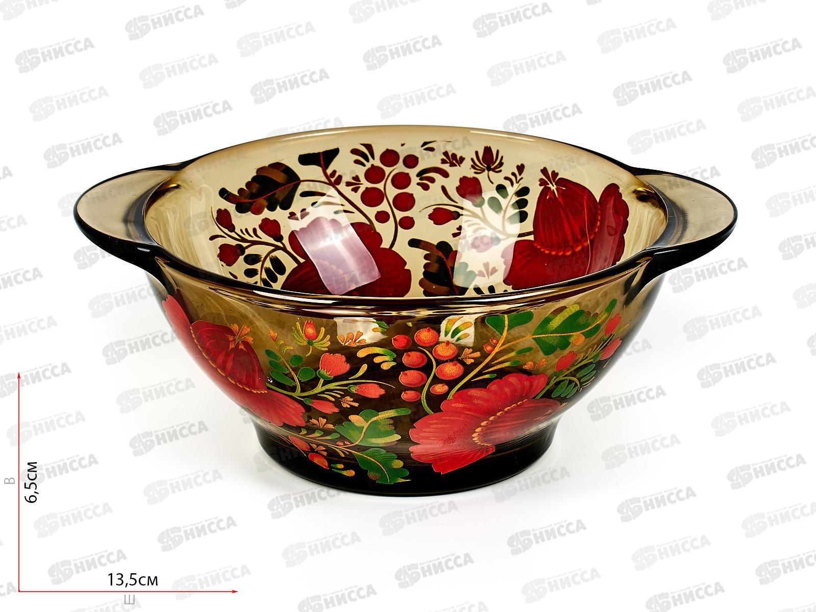 Бульонница с ушками 510мл &quotРусский узор&quot 50159 *12