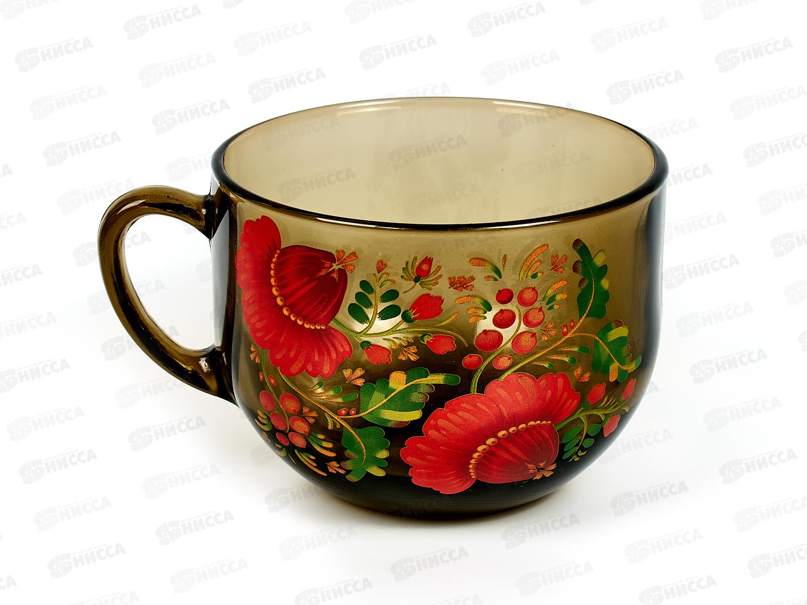 Бульонница с ручкой 670мл "Русский узор" 50160 *12