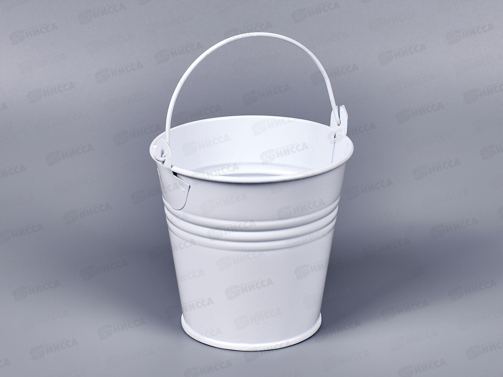 Ведерко на фаркоп 9*10см голубое мет (045468)  Ж