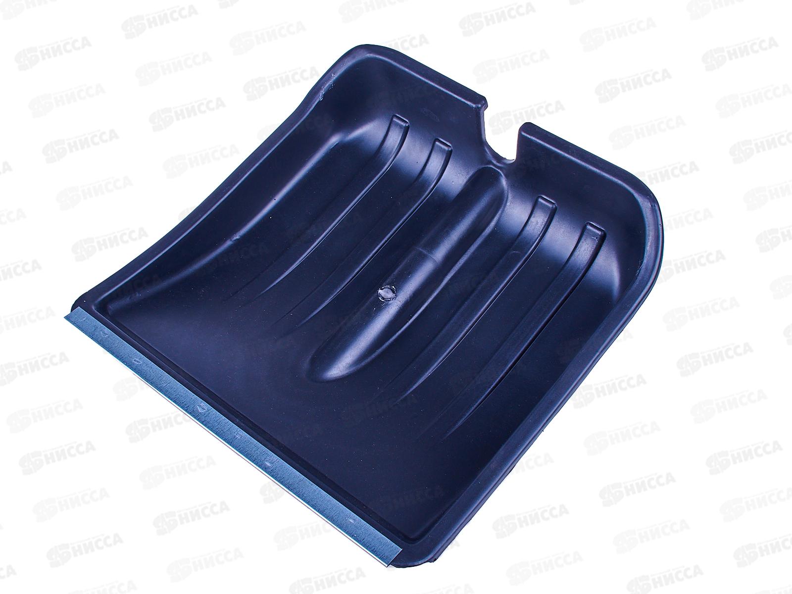 Лопата снеговая Зима №4 350*350 с оцинкованной планкой, тулейка 30мм, без черенка *10