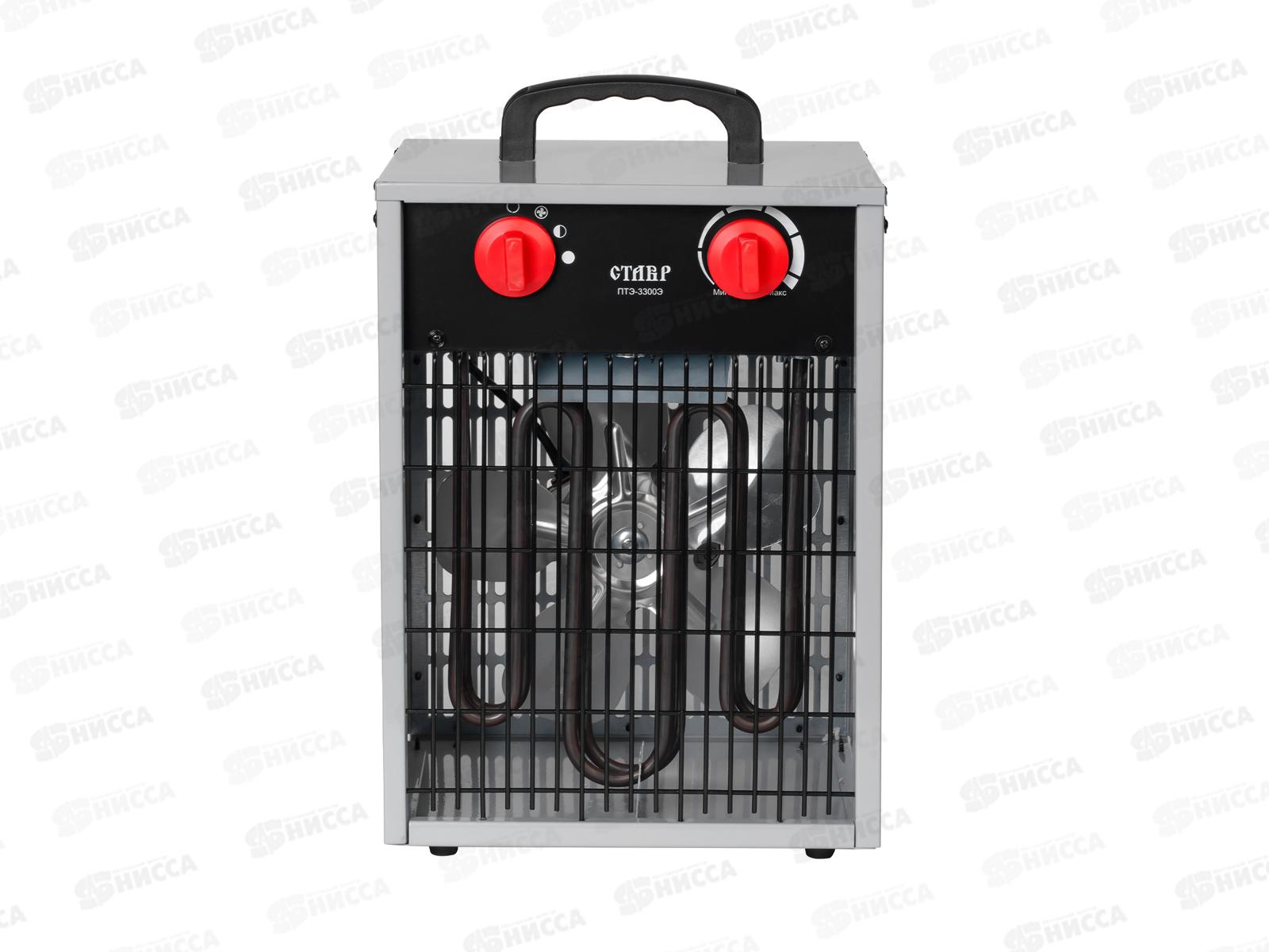 Пушка тепловая ПТЭ-3300Э электрическая 3,3кВт 390м3/ч *6 Ставр