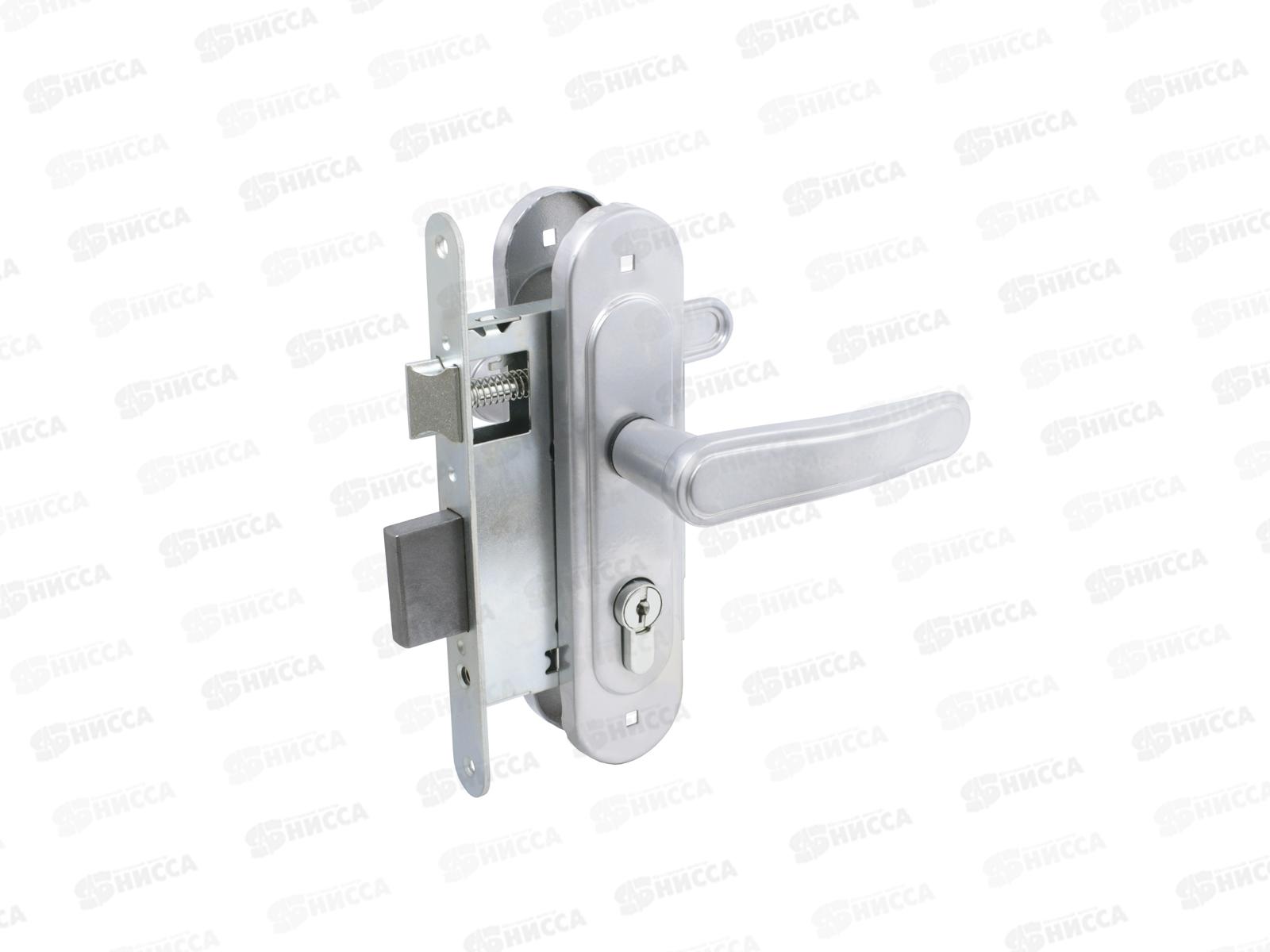 Замок врезной Птимаш ЗВ4-3.03 хром *10 793