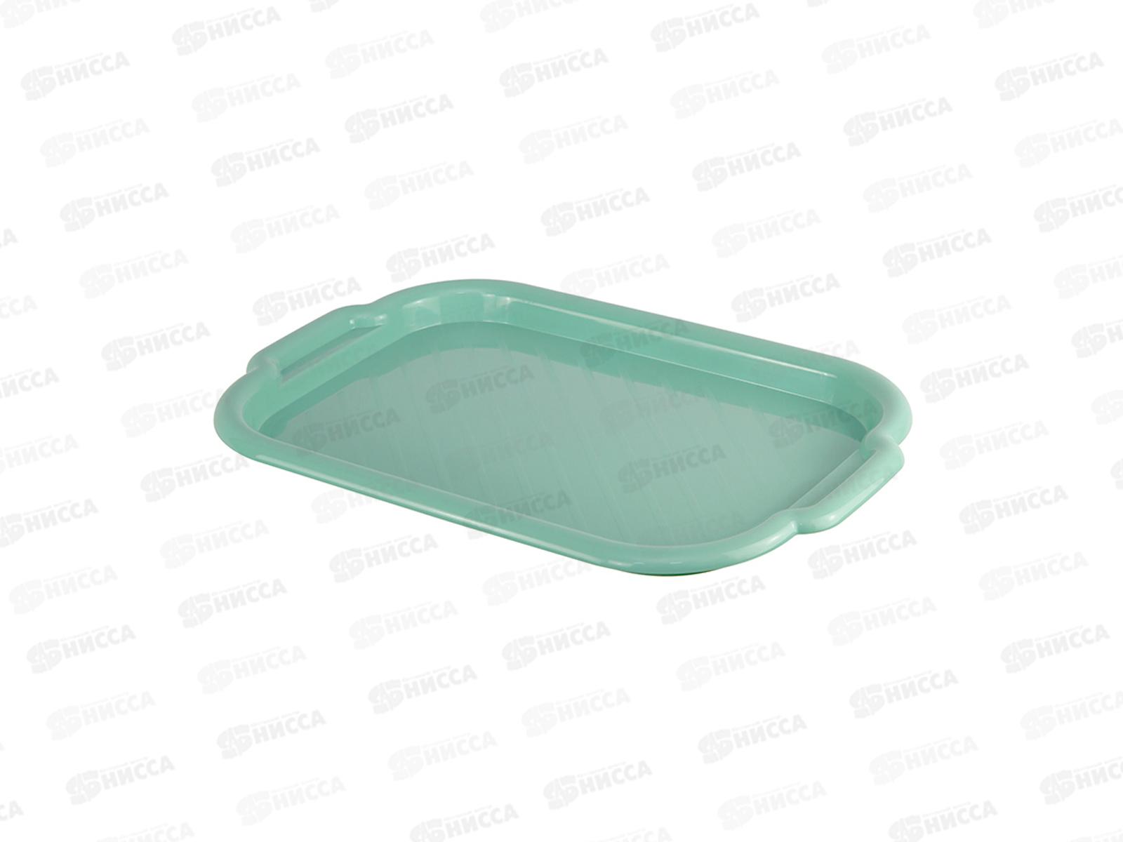 Поднос универсальный большой 33*49см Фисташковый М1111 *55