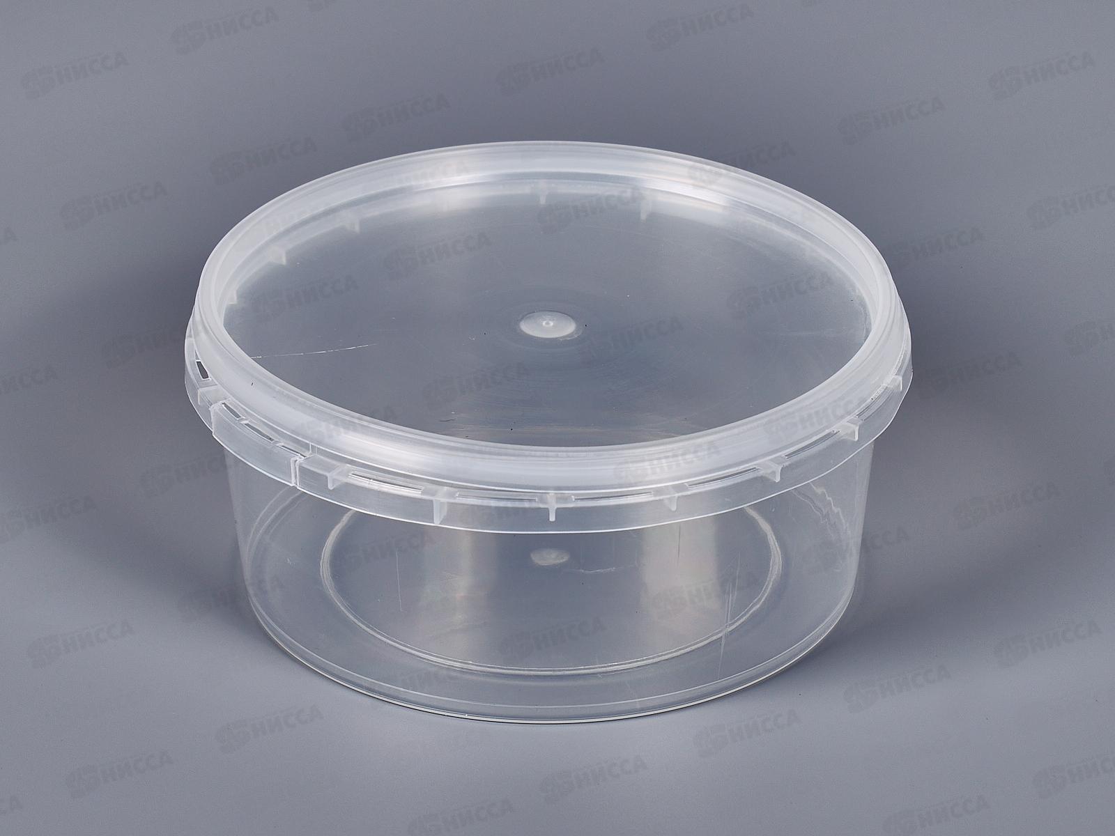 Тара литьевая Контейнер 0,4 d-120+крышка d-120 *400