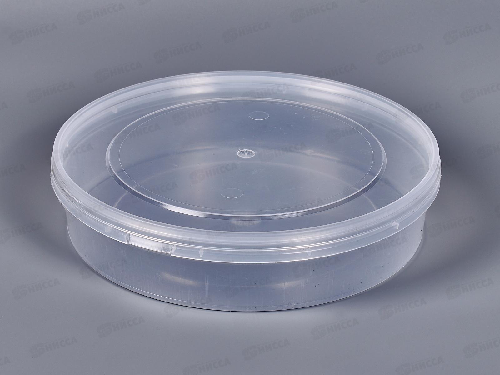 Тара литьевая Баночка 1.30 d-220+крышка d-220 *80