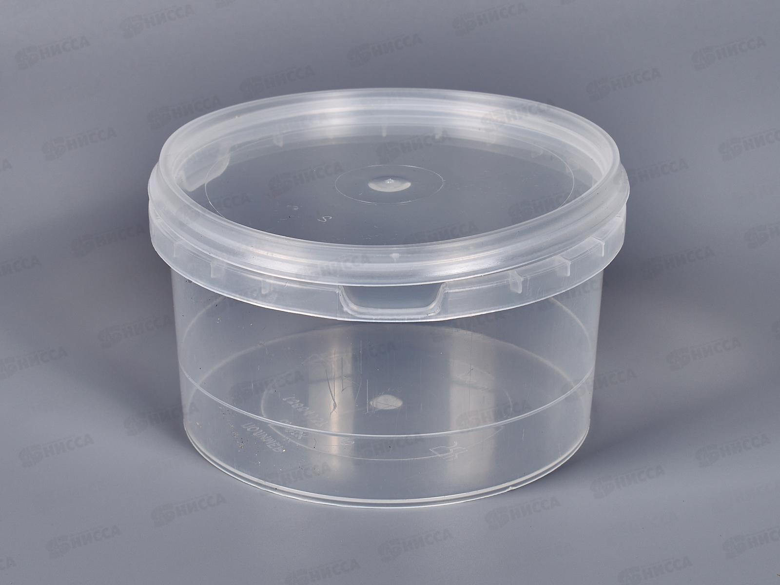 Тара литьевая Контейнер 0,7л+крышка №2 *100