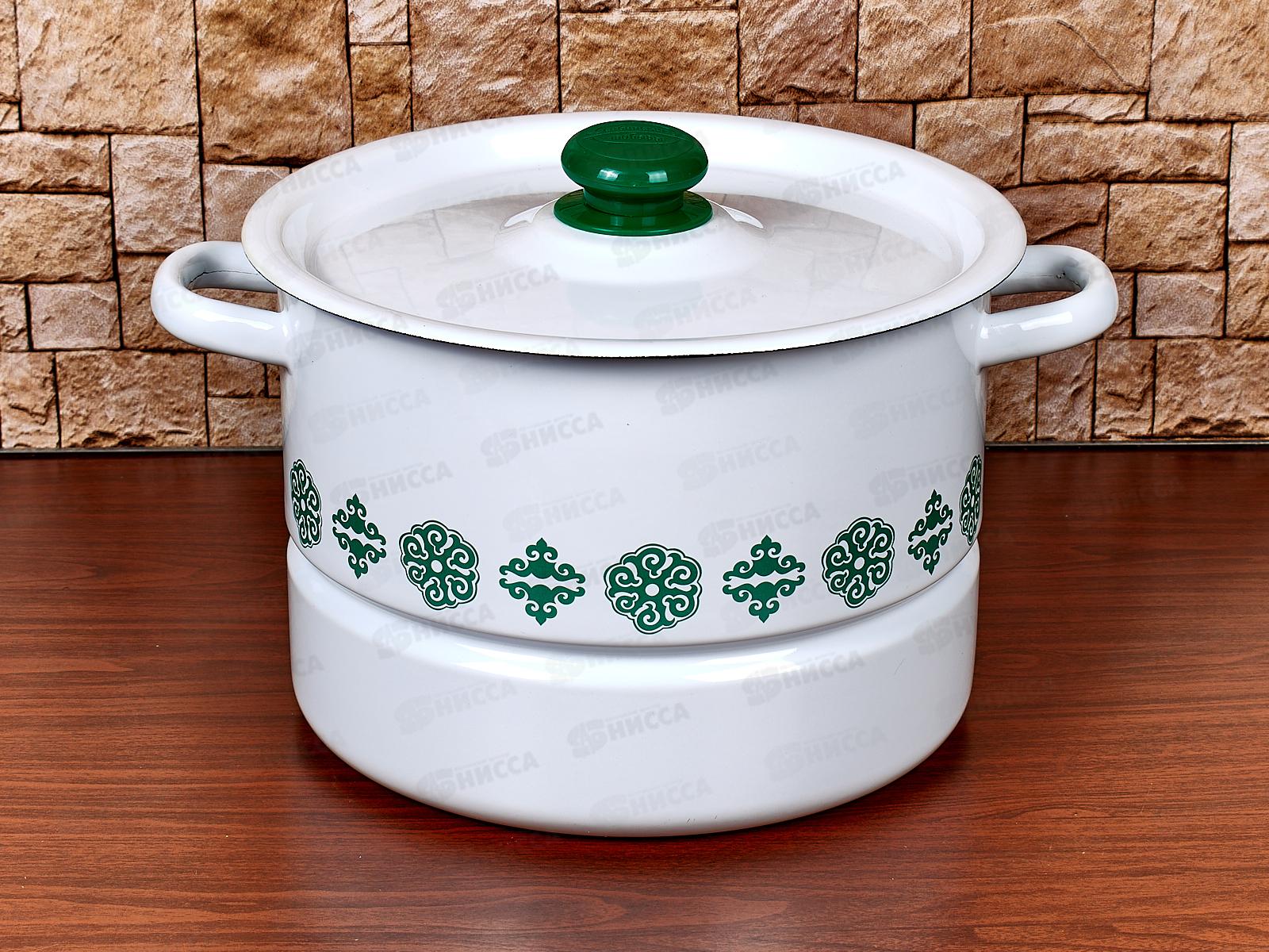 Мантоварка 7,5л  2 вставки Аяна с пласт.кн. С1720.3*127