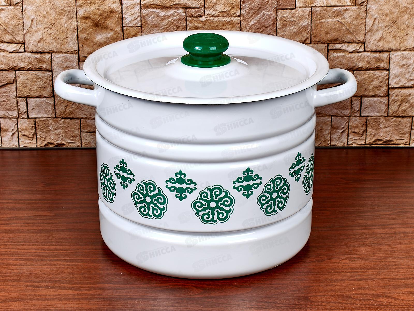 Мантоварка 9,0л Аяна с пластмассовой кнопкой, 3 вставки С1722.3*127