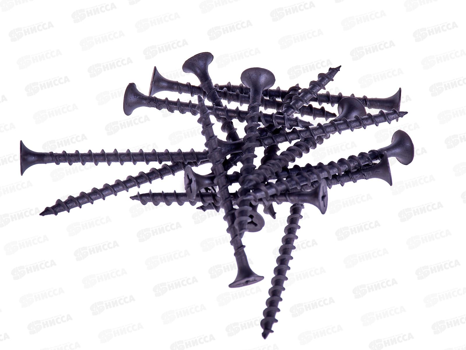 Саморез KRANZ гипсокартон-дерево 3,5х45, (200шт), KR-01-3331-007