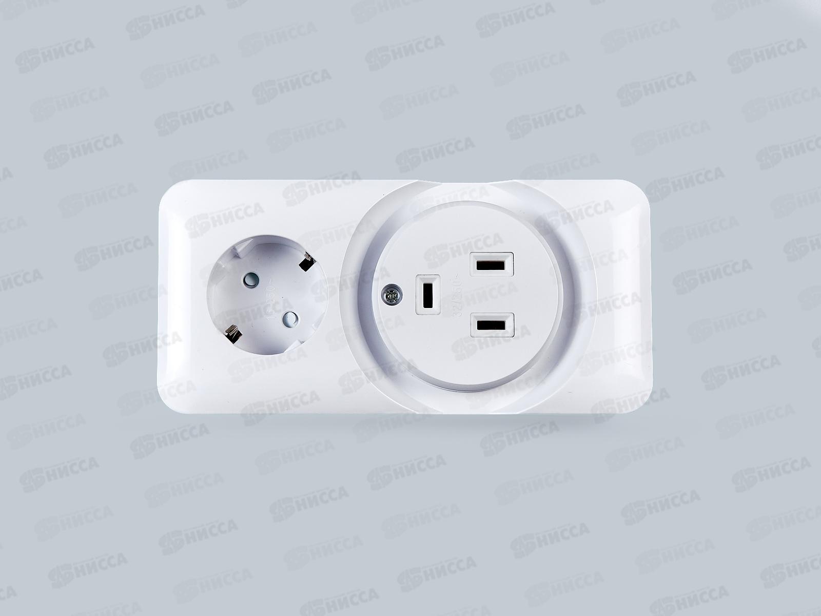 Розетка REXANT ВШ/евро для электроплиты 32А/16А 250В 2Р+Р, 11-8982