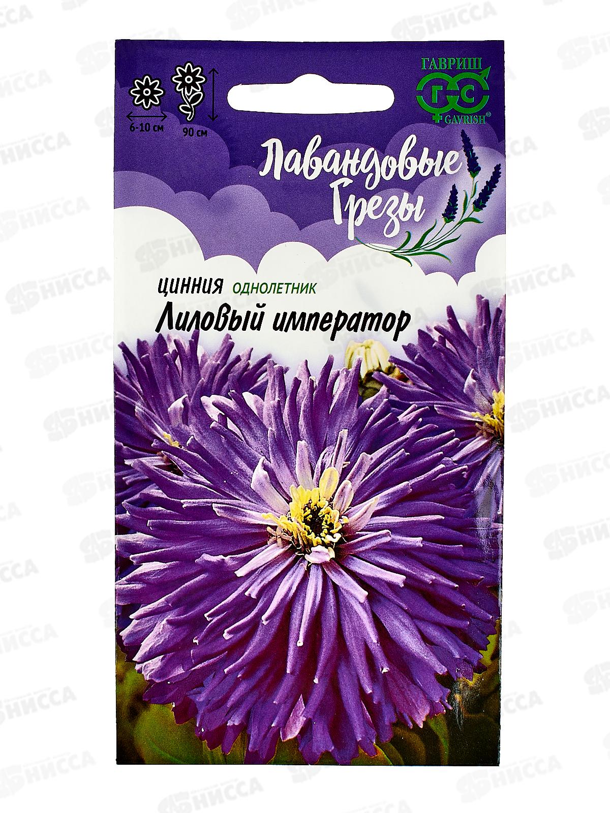 Цинния Лиловый Император *10 ГШ