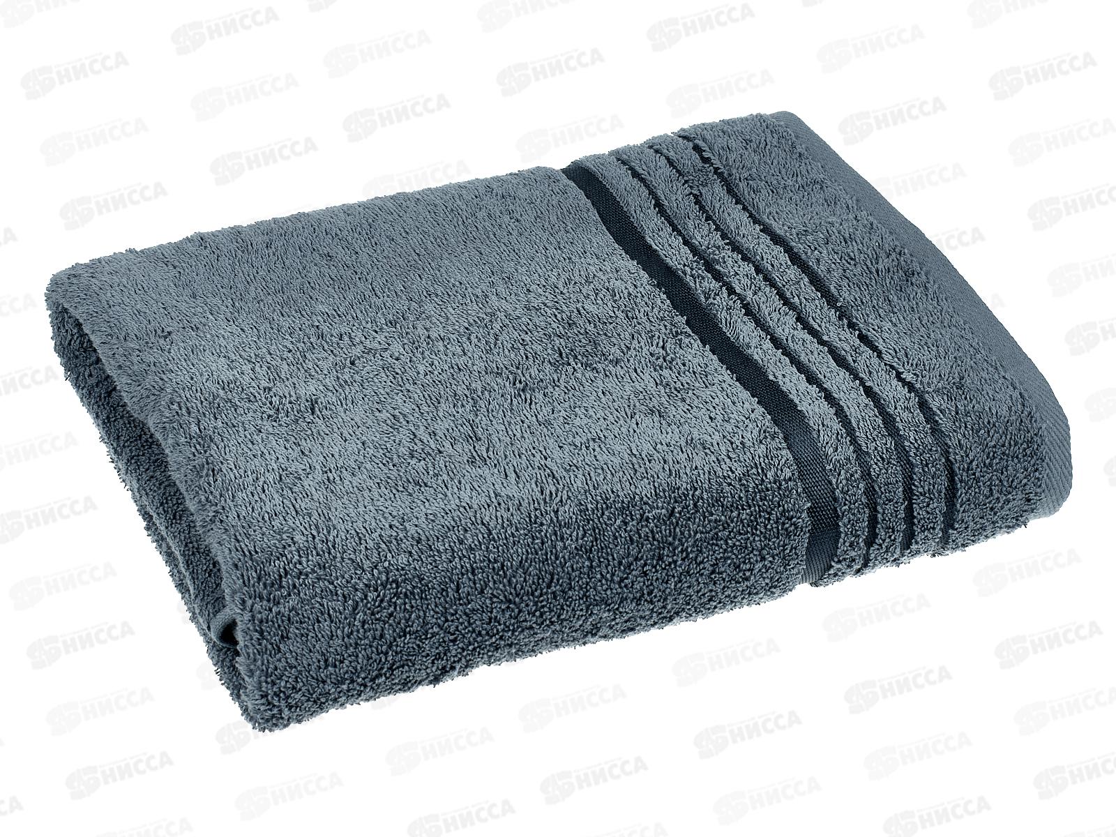 Полотенце махровое 70*130 ПЦ-3501-4857 1сорт (17-3907,серый)