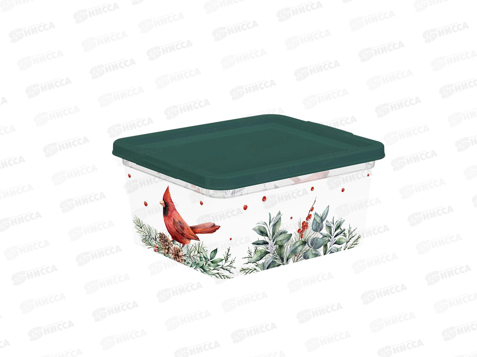 Коробка 1,9л декор &quotПтица&quot С51042 *20