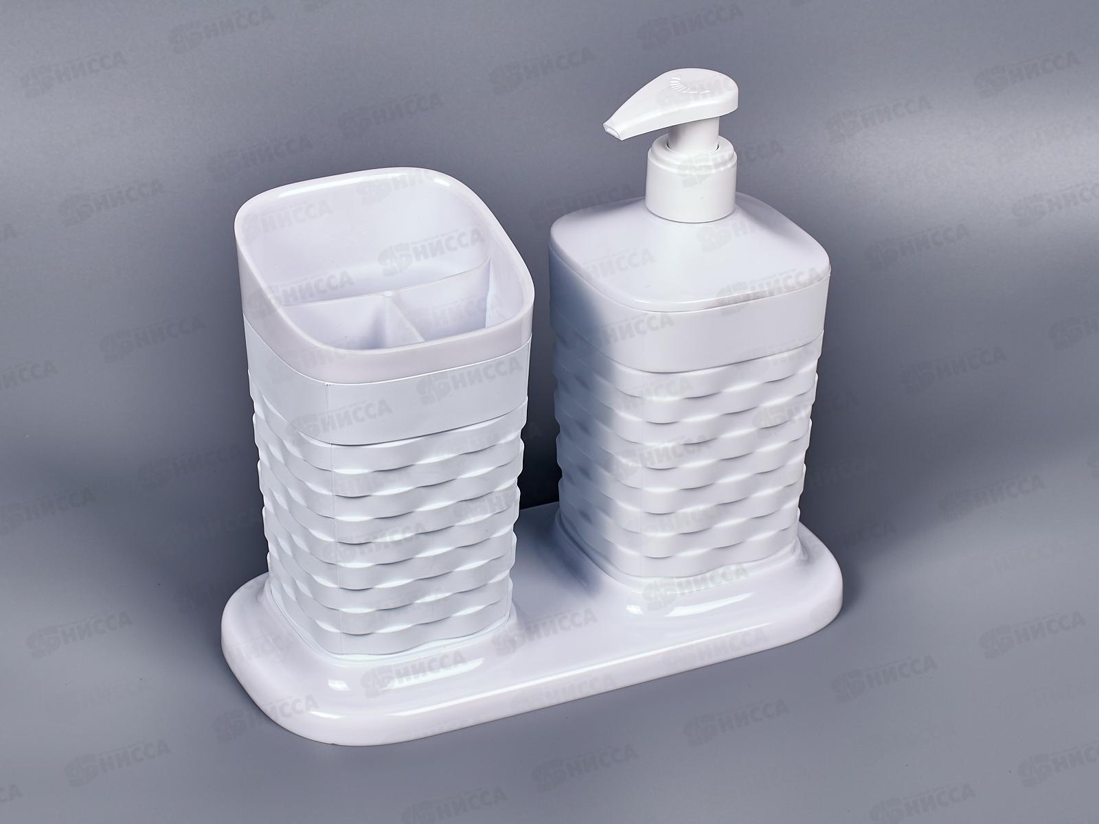 Набор для ванной 3 предмета  REEF на подставке С37202 *8