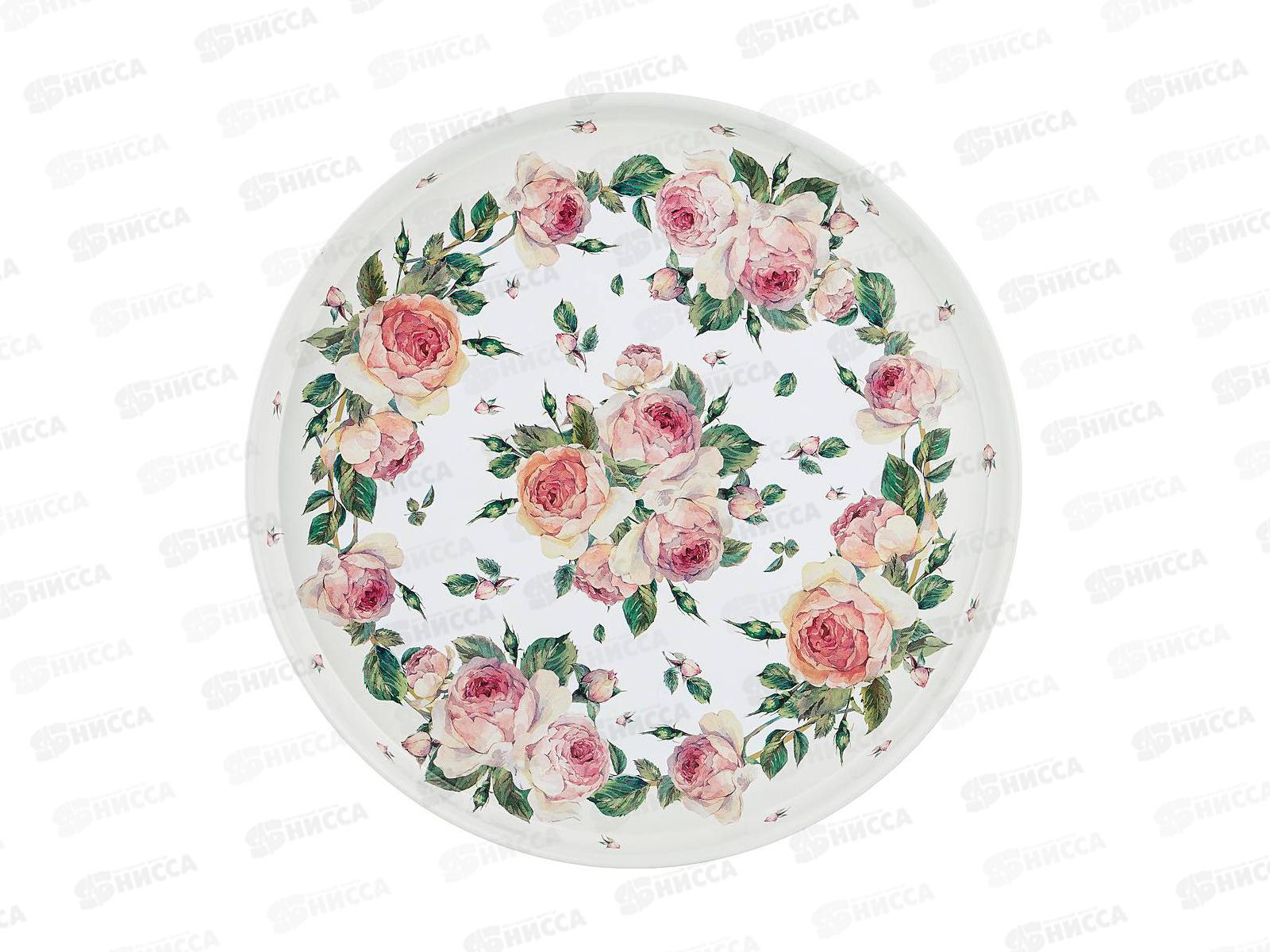 Поднос сервировочный Agness Пионы 33*21см 898-010