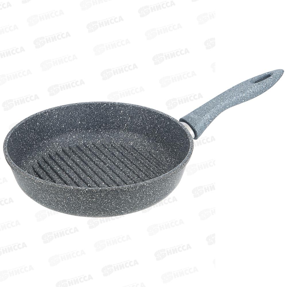 Сковорода гриль Agness Grase 24см 899-171