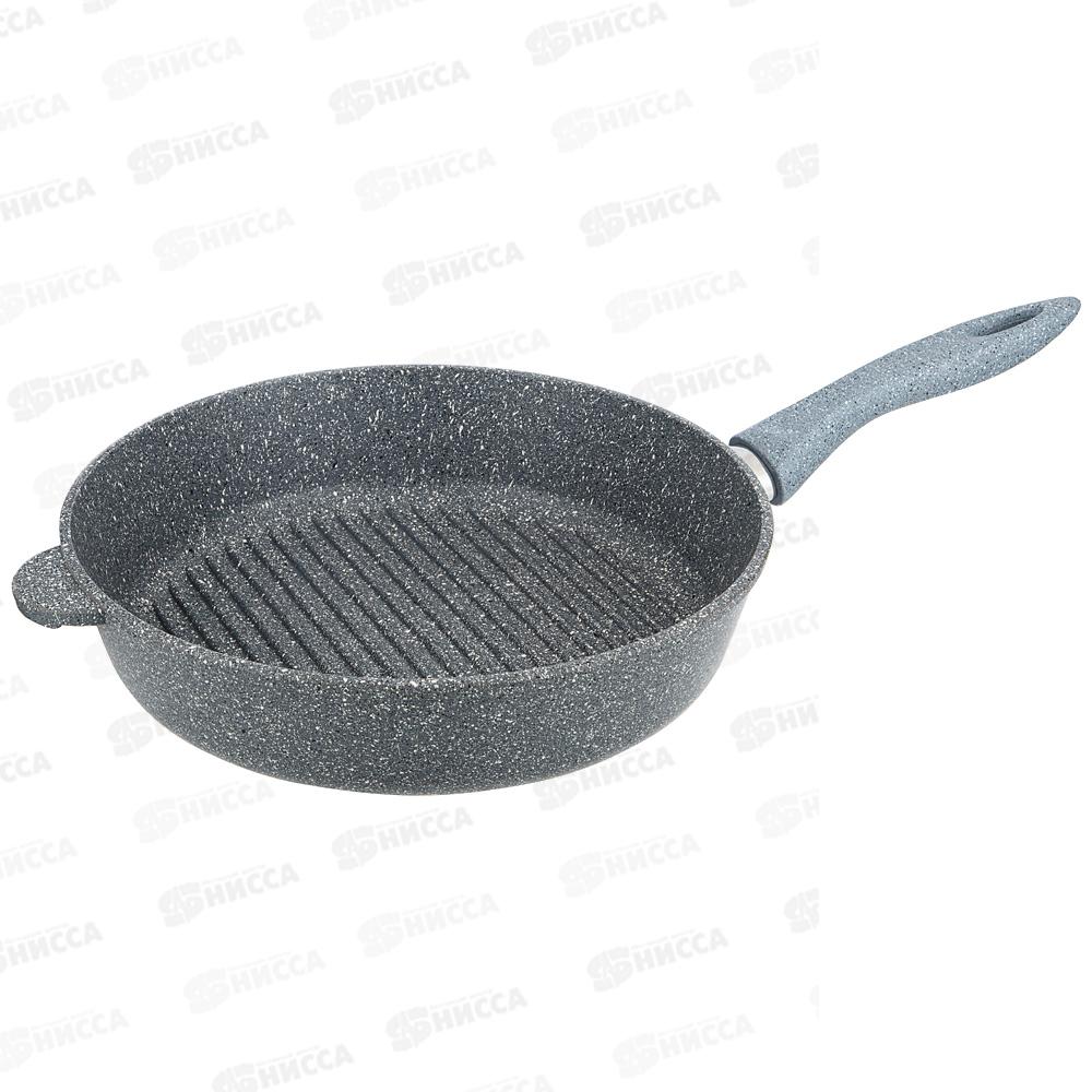 Сковорода гриль Agness Grase 28см 899-181